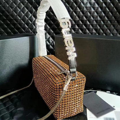 New Rhinestone Handbag for Women | Crossbody Bag Shining Diamond Bag