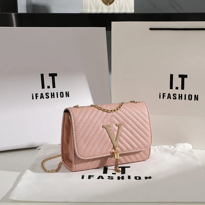 Luxury Embroidered Crossbody Bag – PU Leather Clutch with Sequins, Tassels & Chain Strap | Fashionable Flap Shoulder Purse for Parties