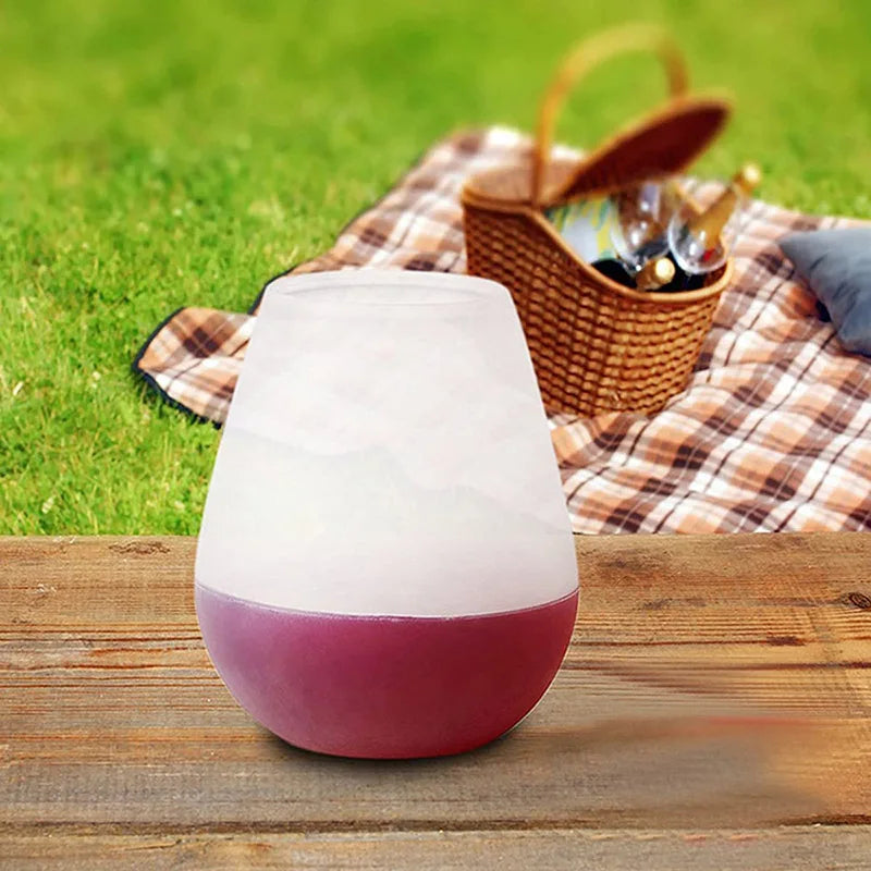 Silicone Wine Glasses – Unbreakable, Reusable & Travel-Friendly Drinkware (12oz)