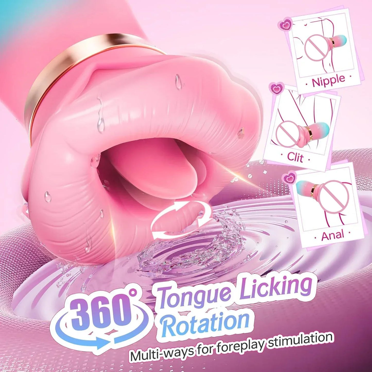 Rose Suction Vibrator with App Control – Premium Clitoral Stimulator for Couples