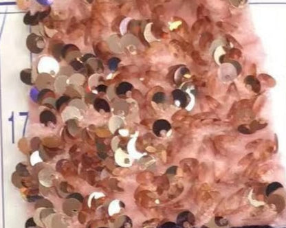 Sequin Mermaid Long Prom Dress | African Girl V-neck With Long Sleeves High Slit Party Prom Dress