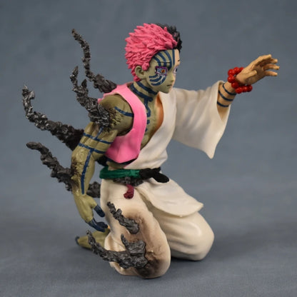 Demon Slayer Akaza (Hakuji) Action Figure – Anime PVC Collectible Model Toy (13cm)