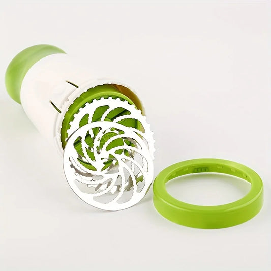 Manual Herb Grinder & Spice Mill – Stainless Steel Vegetable Cutter for Parsley, Coriander, Chili & More