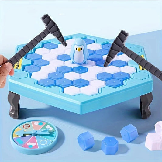 Save the Penguin Ice Breaker Game – Fun & Tense Knocking Block Toy