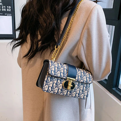 Luxury PU Leather Baguette Shoulder Bag for Women – 2025 Designer Crossbody Purse & Travel Clutch Handbag