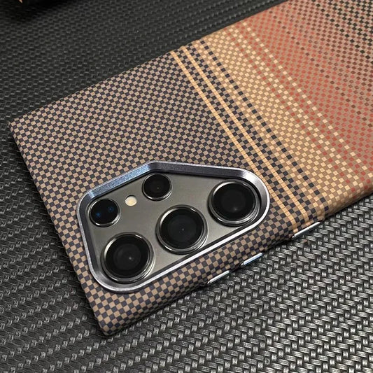 Shockproof 3D Carbon Fiber Samsung Case