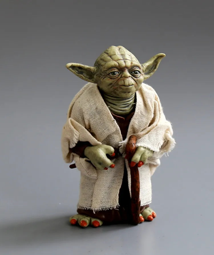 Yoda vinyl doll display model