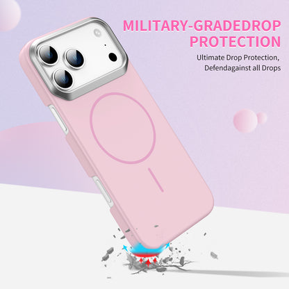 Magnetic Matte Hard PC Phone Case for iPhone 16 & 17 Series – Premium Luxury Protection