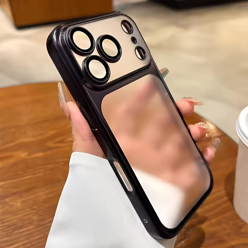 Matte Hard PC Case for iPhone 17 Pro Max / 17 Pro – Lens Protection, Anti-Fingerprint, Shockproof Slim Cover | Wireless Charging Compatible