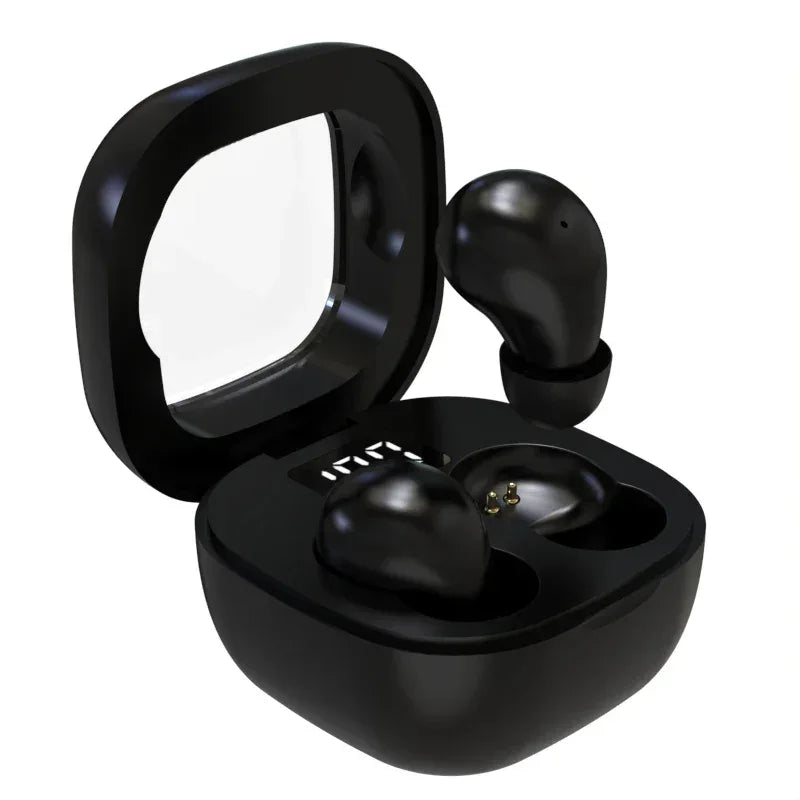 black color mini earbuds