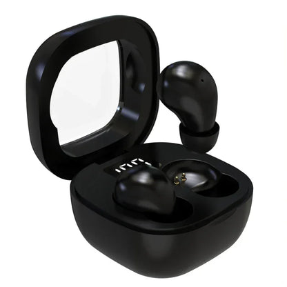 black color mini earbuds