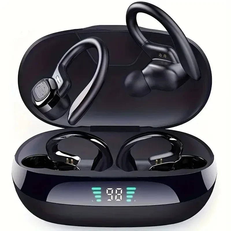 bluetooth 5 3 sports earbuds with charging case