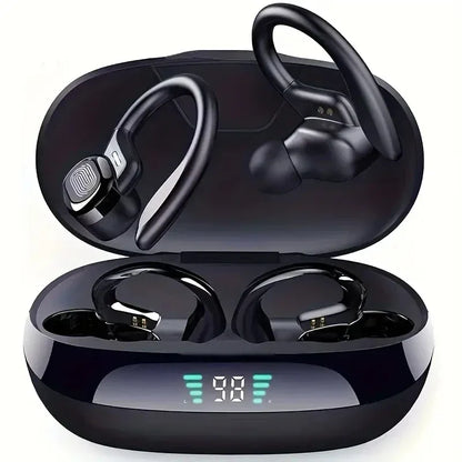 bluetooth 5 3 sports earbuds with charging case