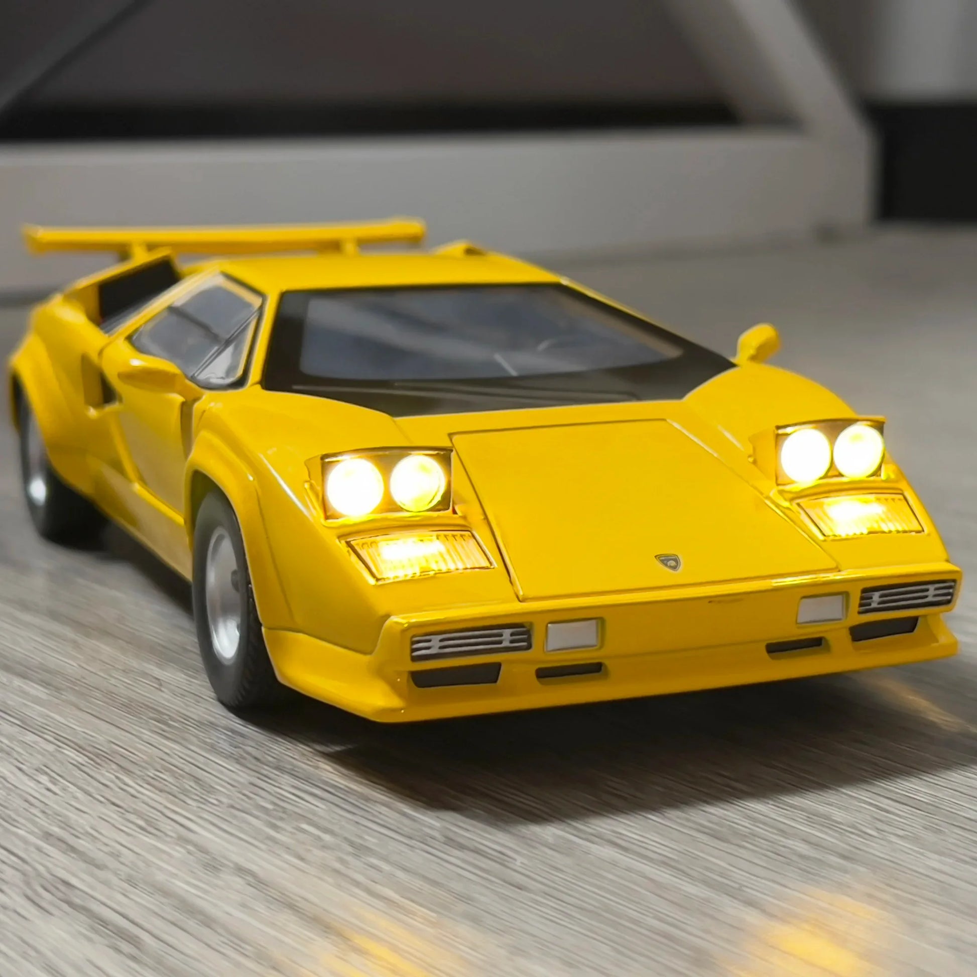 countach lp500s alloy model car opening doors