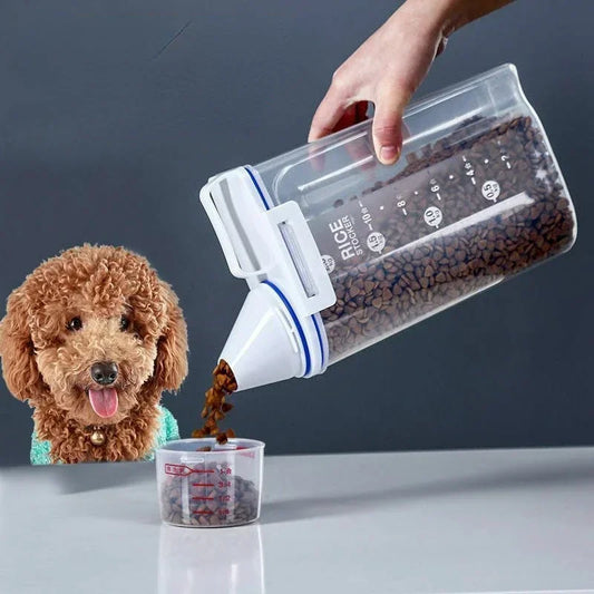 dog food storage bin