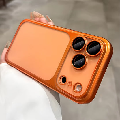 Matte Hard PC Case for iPhone 17 Pro Max / 17 Pro – Lens Protection, Anti-Fingerprint, Shockproof Slim Cover | Wireless Charging Compatible