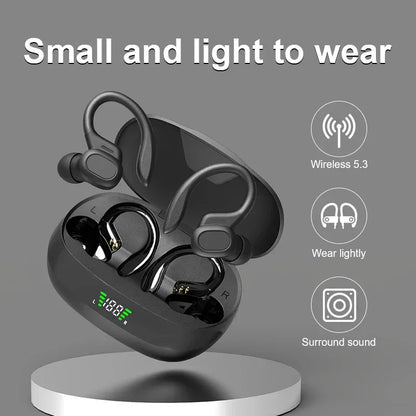ipx6 waterproof ear hook headphones