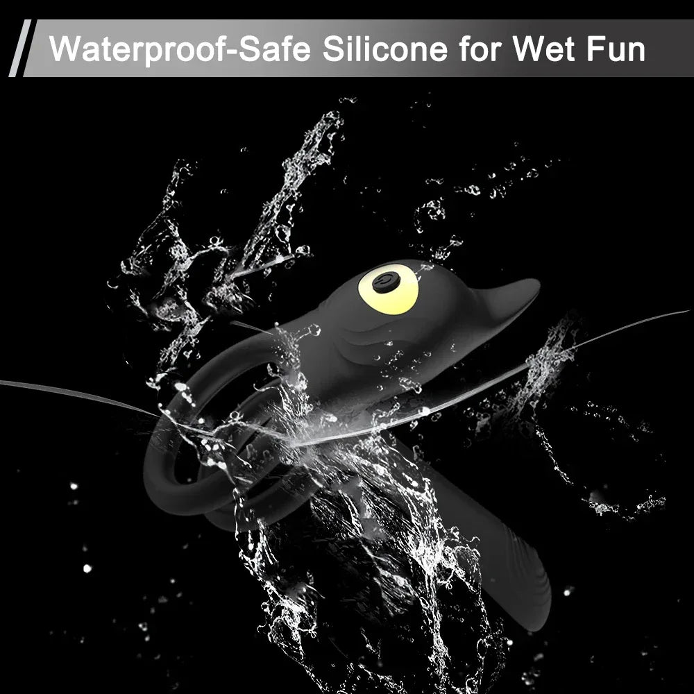ipx7 waterproof silicone cock ring