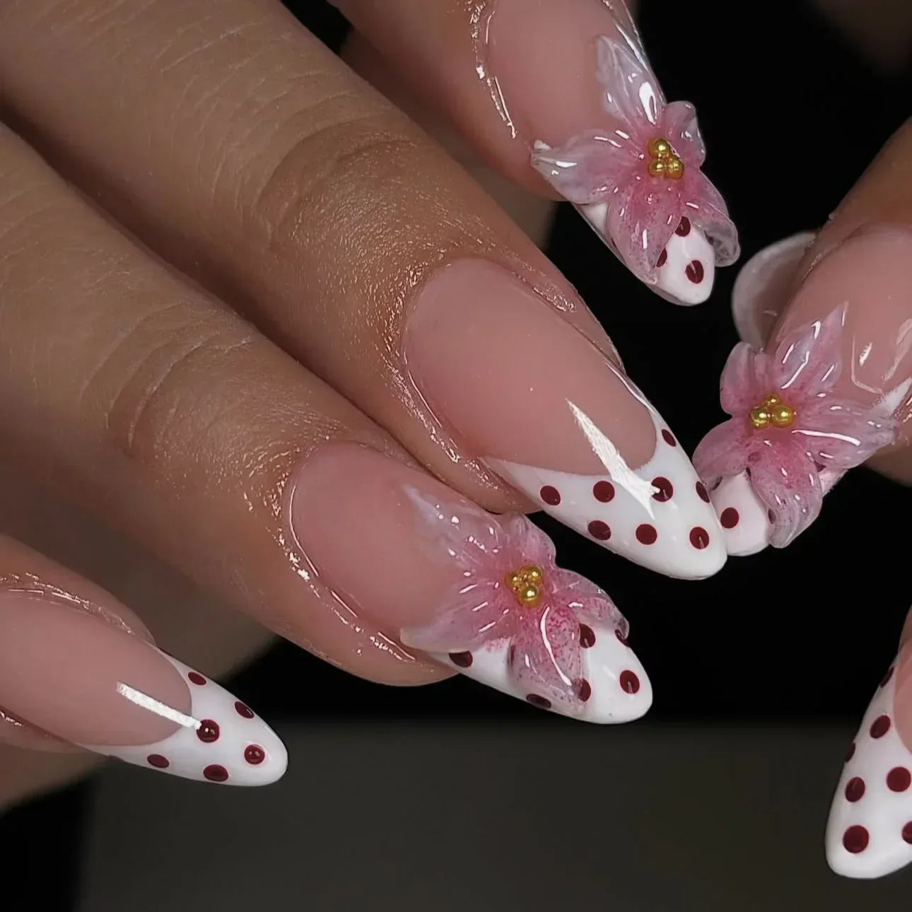 leopard press on nails
