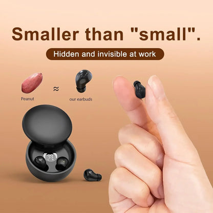 mini invisible bluetooth sleep earbuds