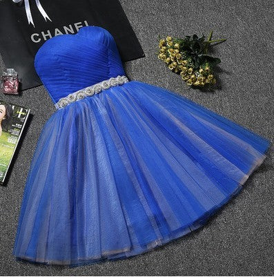 Women Evening Dress Sleeveless Off the Shoulder Sweetheart Beaded Sashes Prom Dress