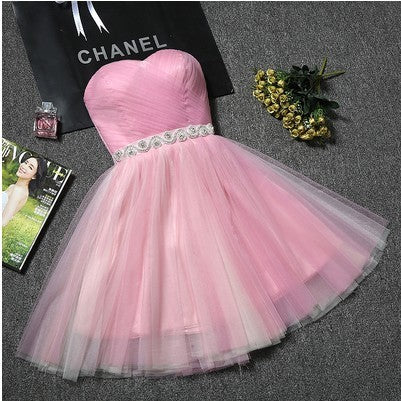 Women Evening Dress Sleeveless Off the Shoulder Sweetheart Beaded Sashes Prom Dress