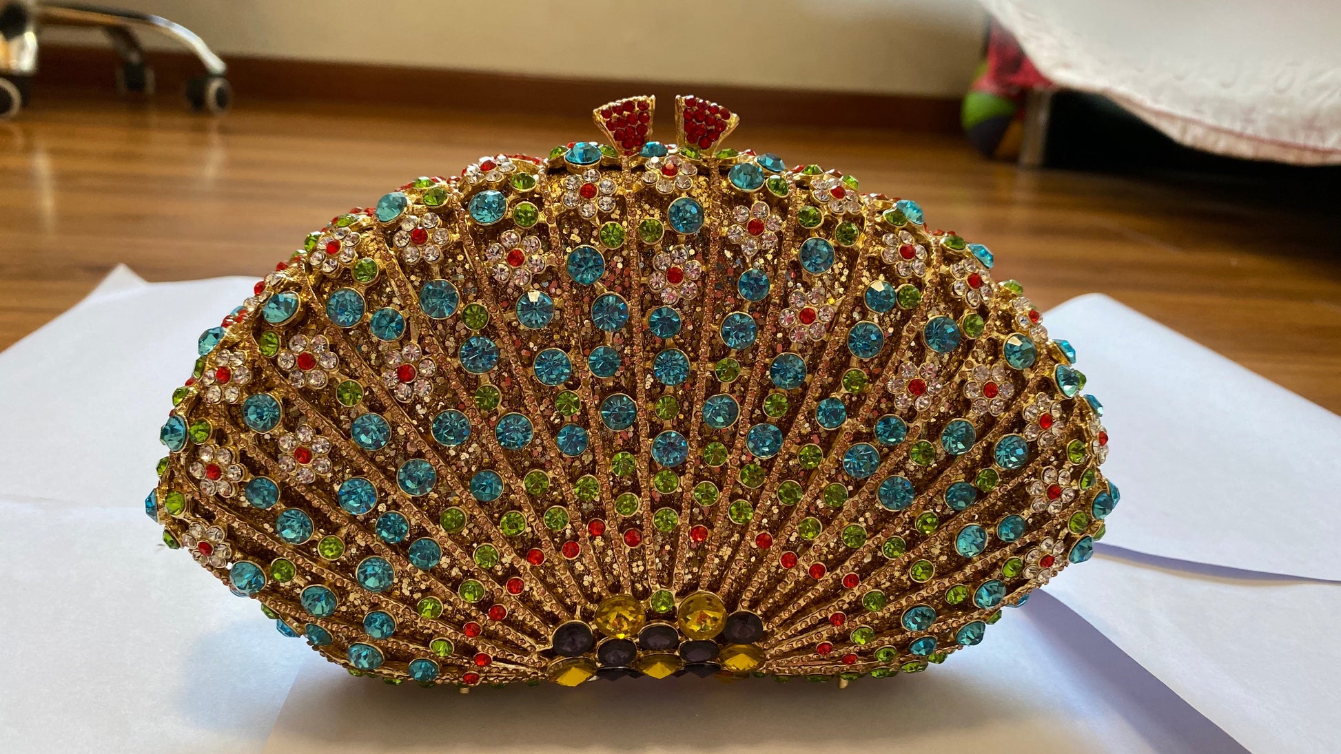 Diamond Wedding Evening Clutch Bag | SpyTrendz