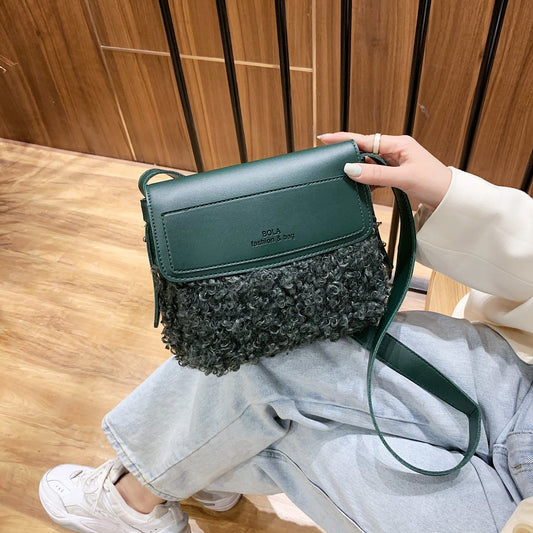 Faux Fur Crossbody Bags | SpyTrendz