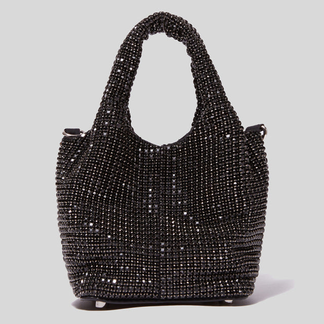 Luxury Diamonds Basket Bag | SpyTrendz