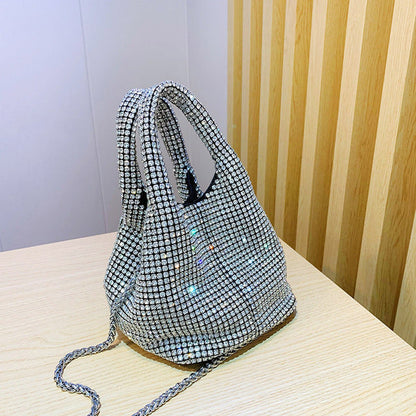 Luxury Diamonds Basket Bag | SpyTrendz