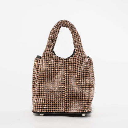 Luxury Diamonds Basket Bag | SpyTrendz