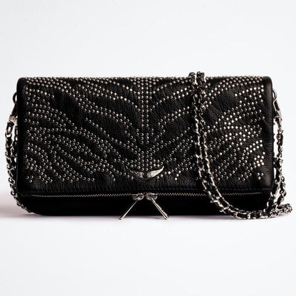 Two Chains Leather Bag | SpyTrendz