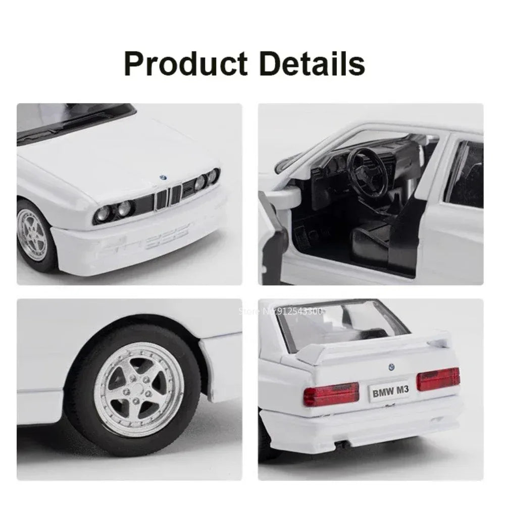 pull back BMW toy car