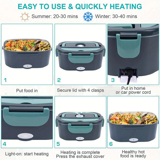 rechargeable lunch warmer for travel