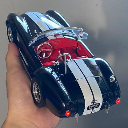 shelby cobra diecast with lights and sound