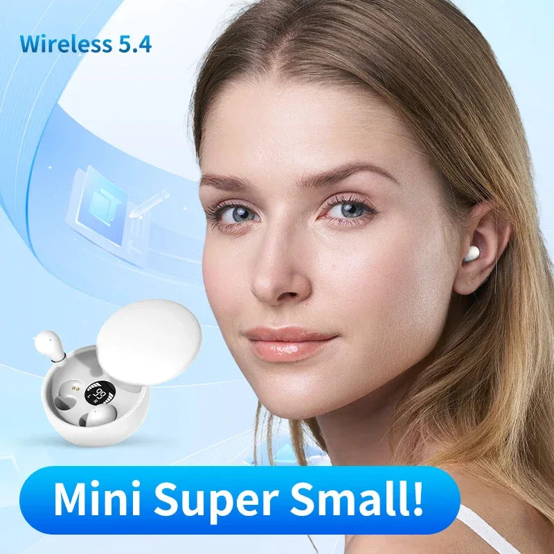 tiny hidden wireless earphones with mic