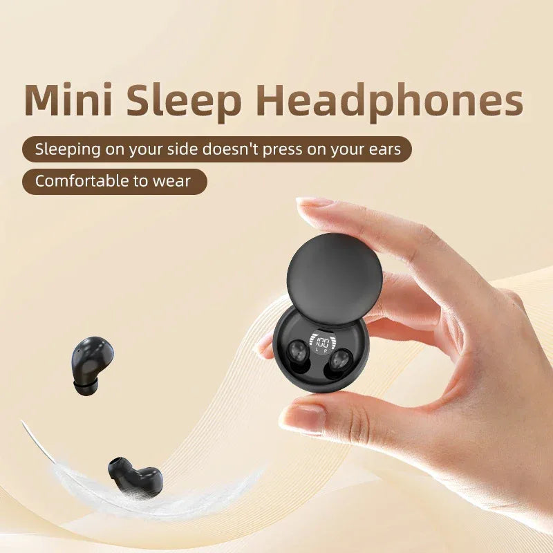 waterproof sleep earbuds charging case